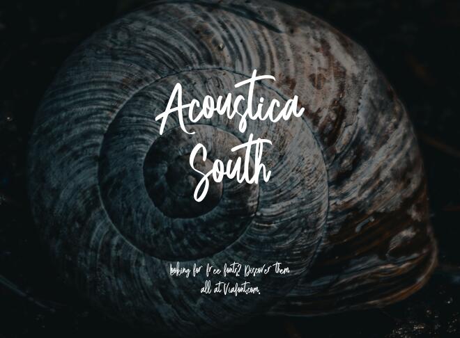 Acoustica South Font