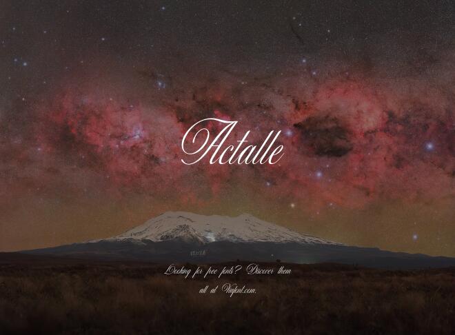 Actalle Font