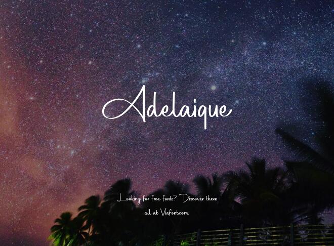 Adelaique Font