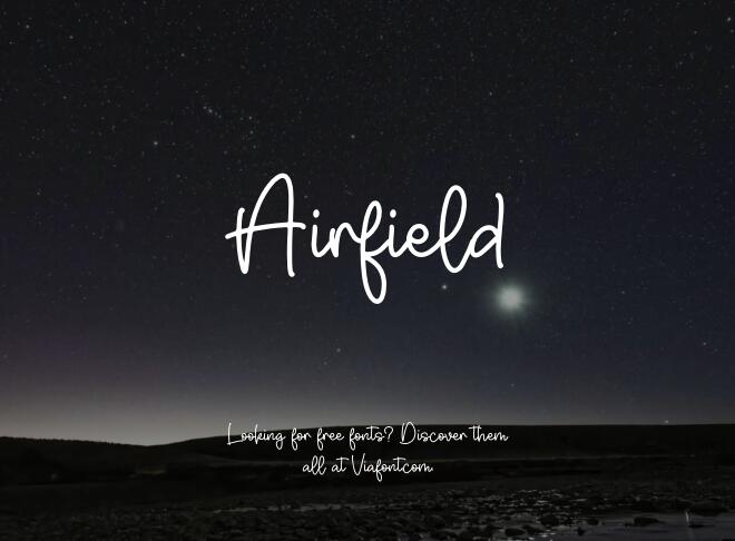 Airfield Font