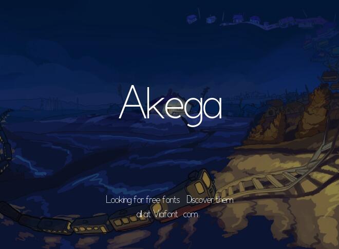 Akega Font