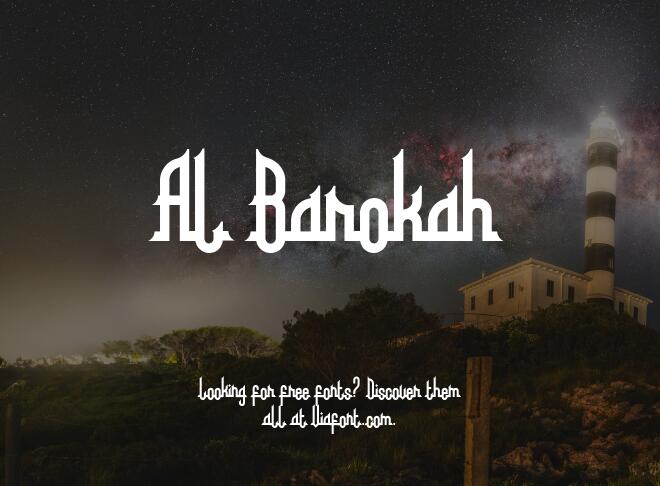 Al Barokah Font