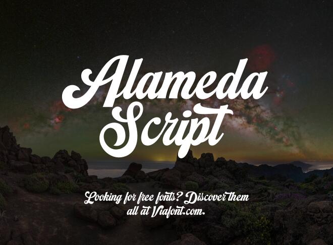 Alameda Script Font