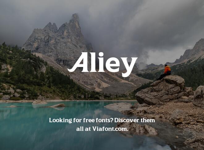 Aliey Font