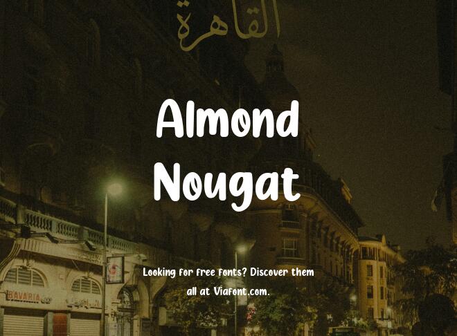 Almond Nougat Font
