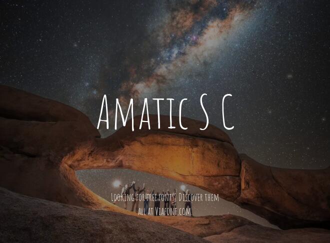 Amatic S C Font