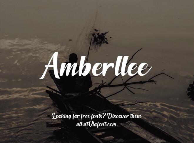 Amberllee Font