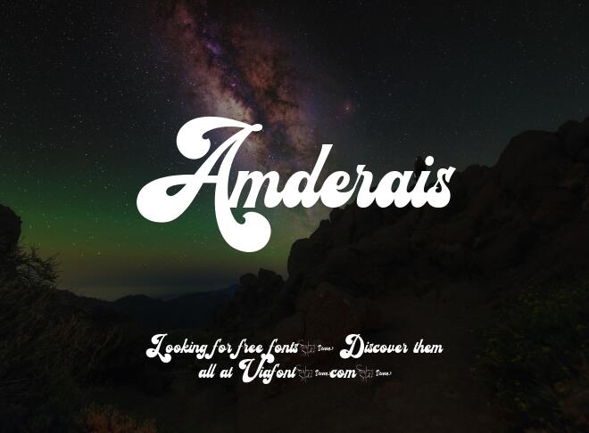 Amderais Font