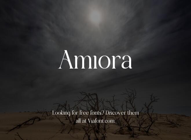 Amiora Font