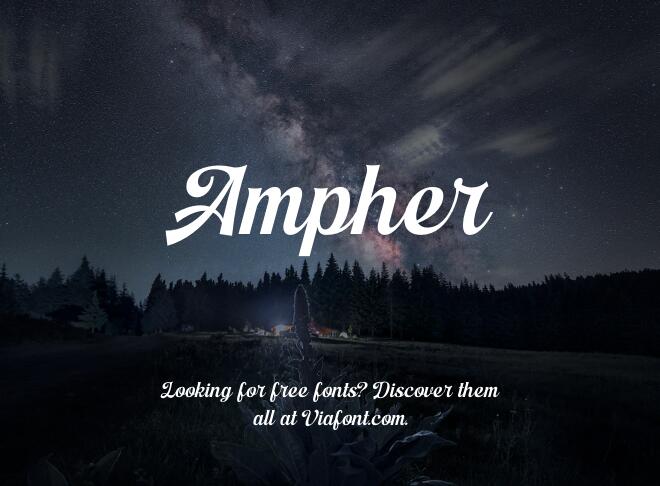 Ampher Font