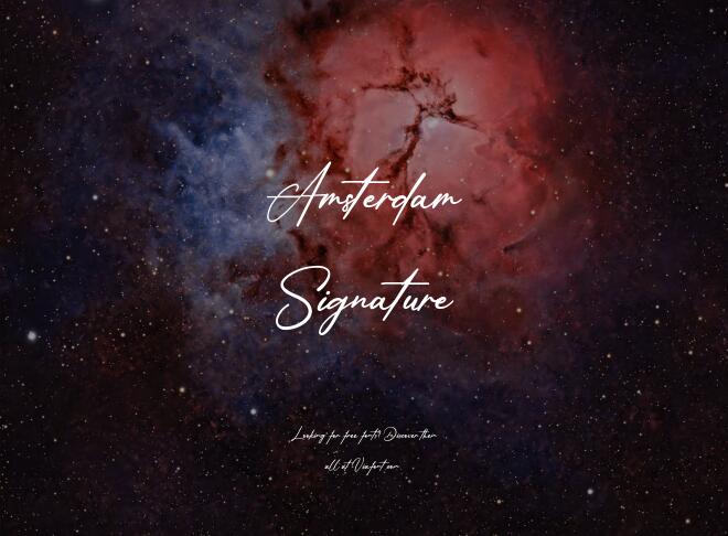 Amsterdam Signature Font