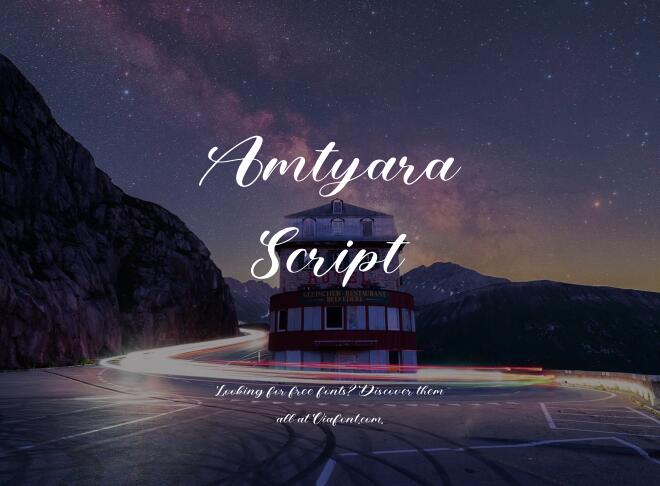 Amtyara Script Font