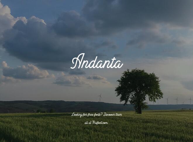 Andanta Font