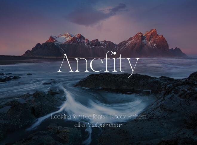 Anefity Font