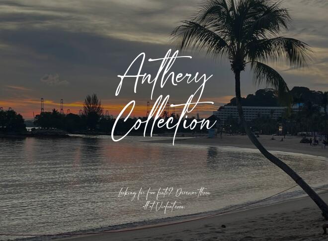 Anthery Collection Font