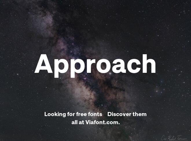 Approach Font
