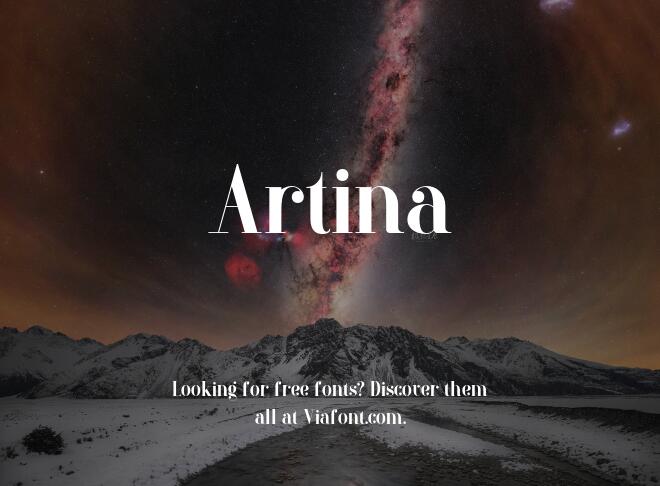 Artina Font