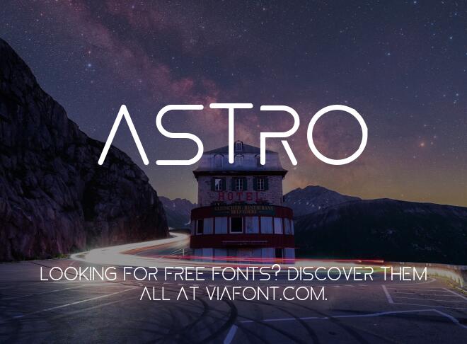 Astro Font