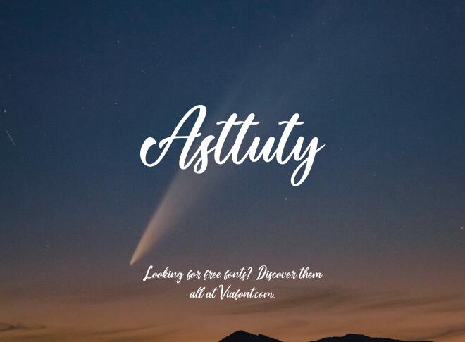 Asttuty Font