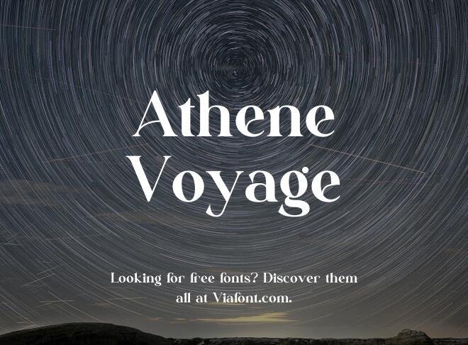 Athene Voyage Font