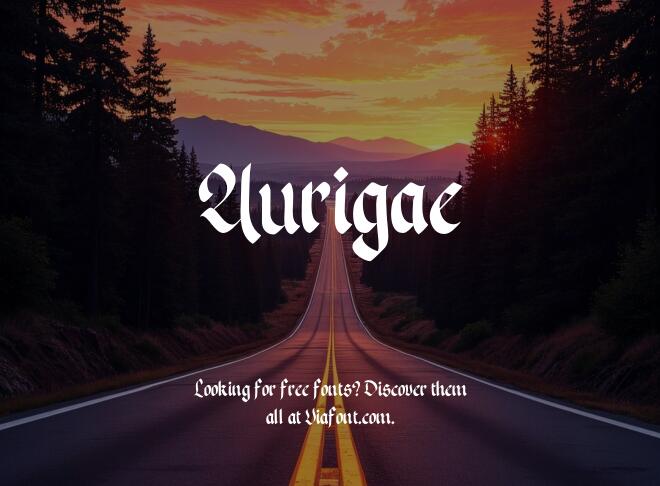 Aurigae Font