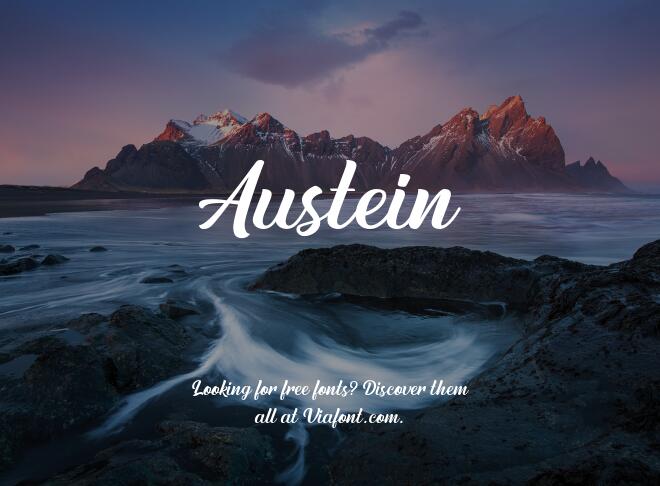Austein Font
