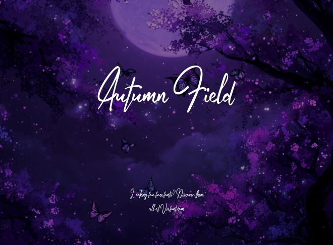 Autumn Field Font