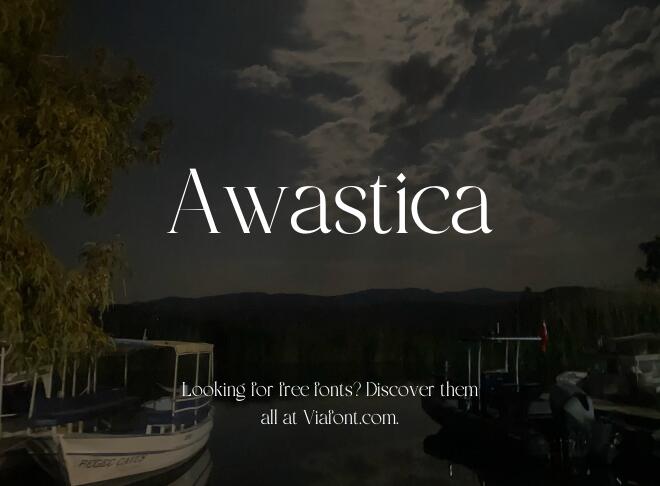 Awastica Font