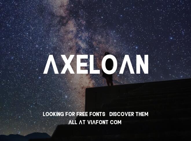 Axeloan Font