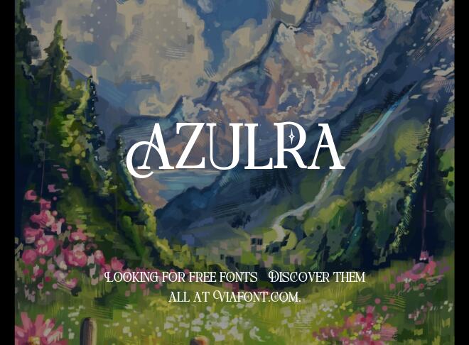 Azulra Font