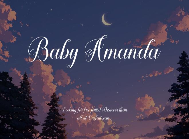 Baby Amanda Font