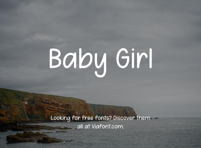 Baby Girl Font