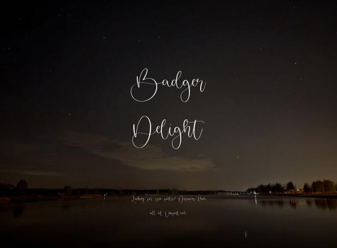 Badger Delight Font