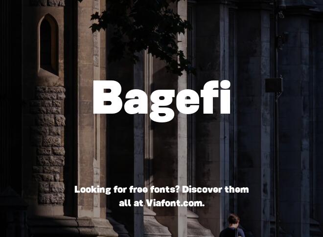 Bagefi Font