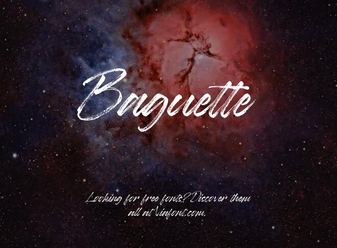 Baguette Font