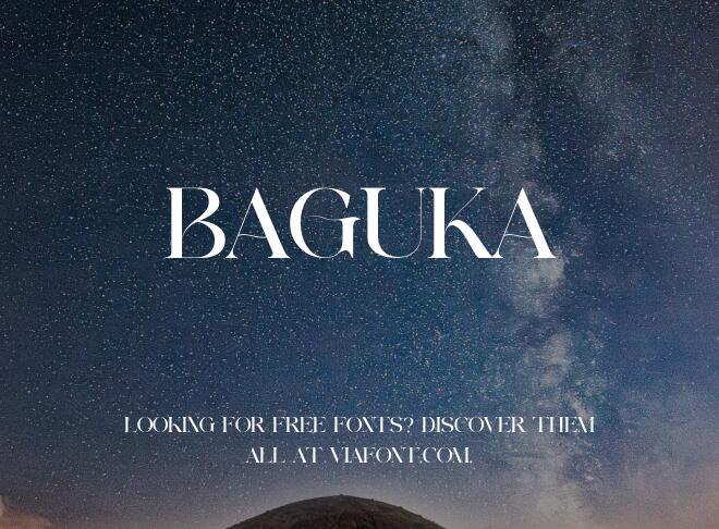 Baguka Font