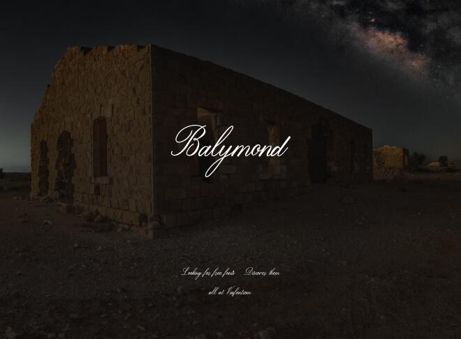 Balymond Font