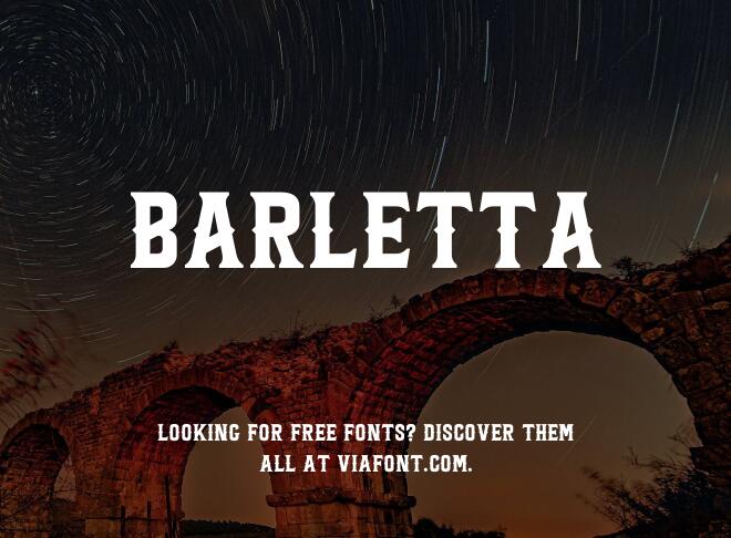 Barletta Font