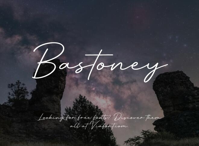 Bastoney Font
