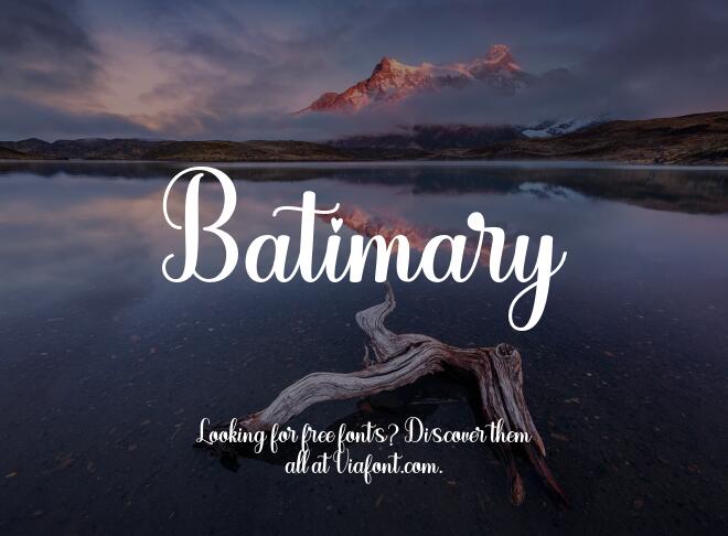 Batimary Font
