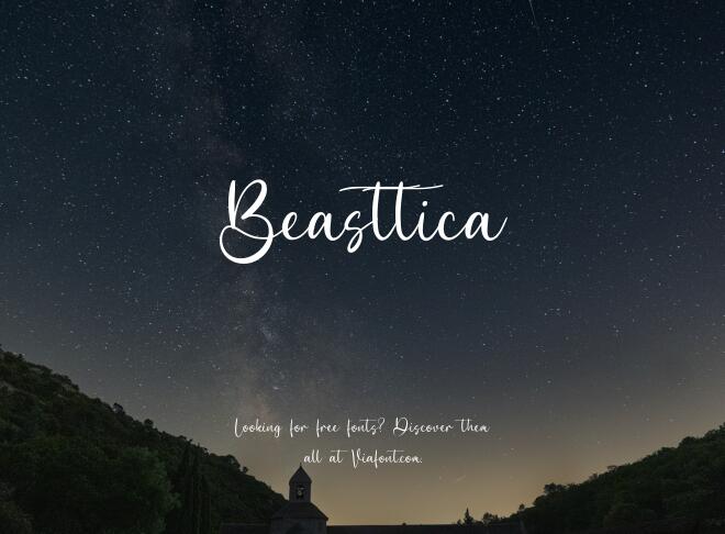Beasttica Font