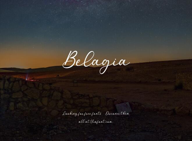 Belagia Font