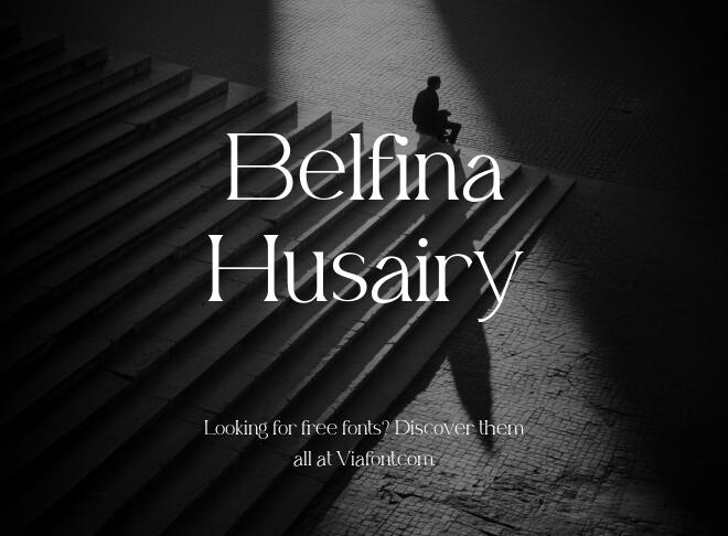 Belfina Husairy Font