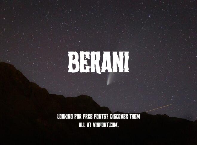Berani Font