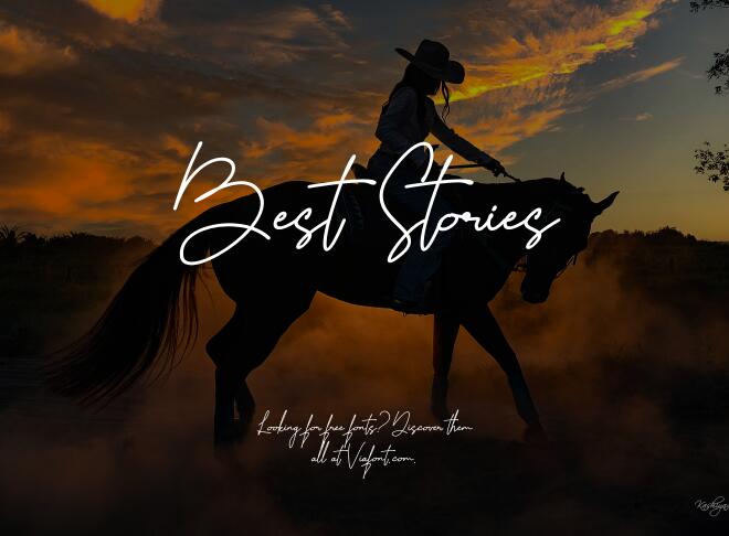 Best Stories Font