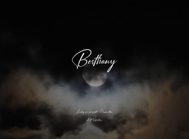 Besthany Font