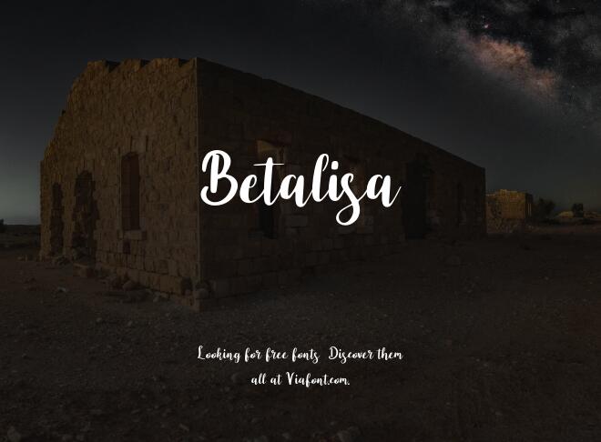 Betalisa Font
