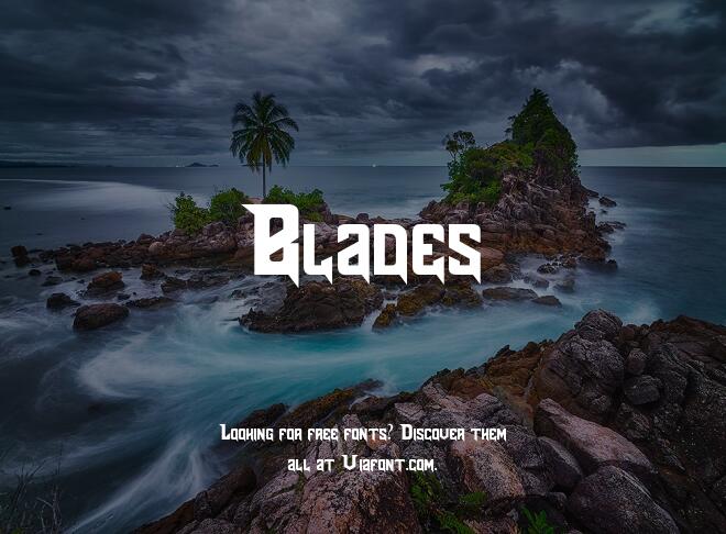 Blades Font