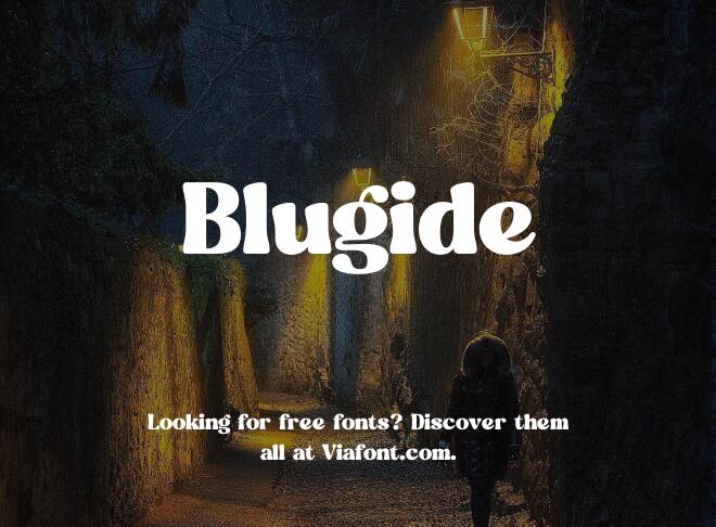 Blugide Font