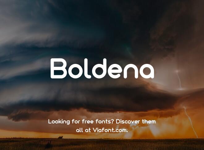 Boldena Font